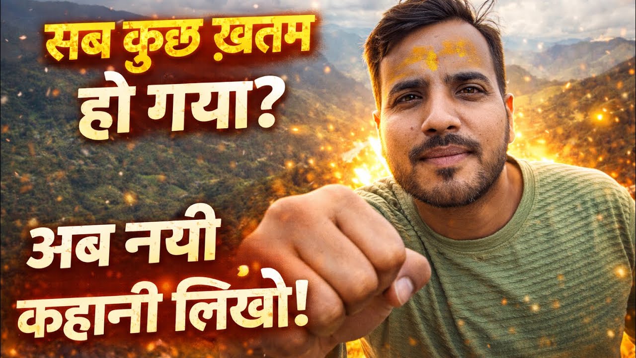 The Greatest Comeback: Jab Sab Khatam Ho Jaye Tab Shuru Karo | Phoenix Mindset |90 Days challenge 