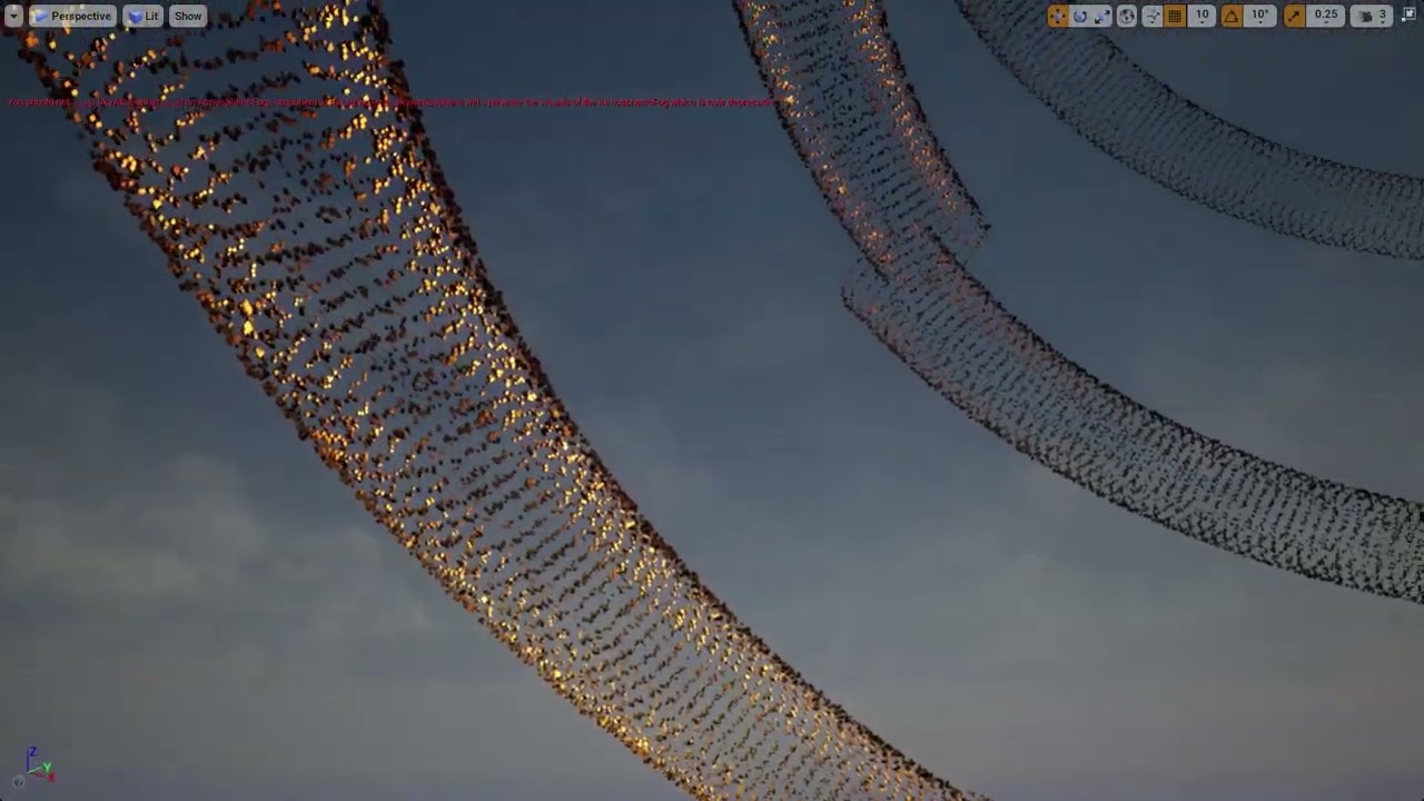 3D Fly Through Visualization of Bitcoin Blockchain