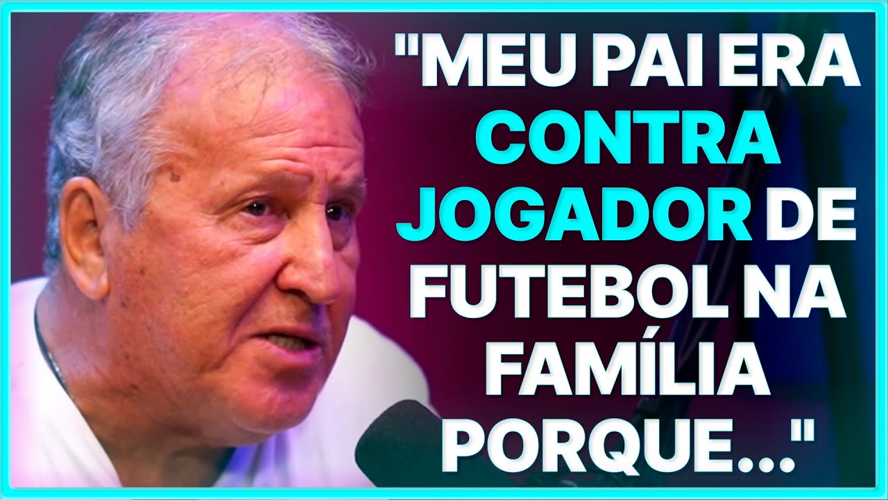 SE ABRIU SOBRE DIFICULDADES COM O PAI | ZICO