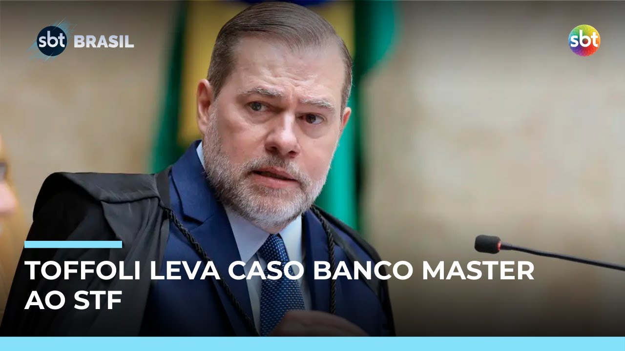 Toffoli envia processo de Daniel Vorcaro ao STF, que autorizar&aacute; ou n&atilde;o dilig&ecirc;ncias da PF |#SBTBrasil