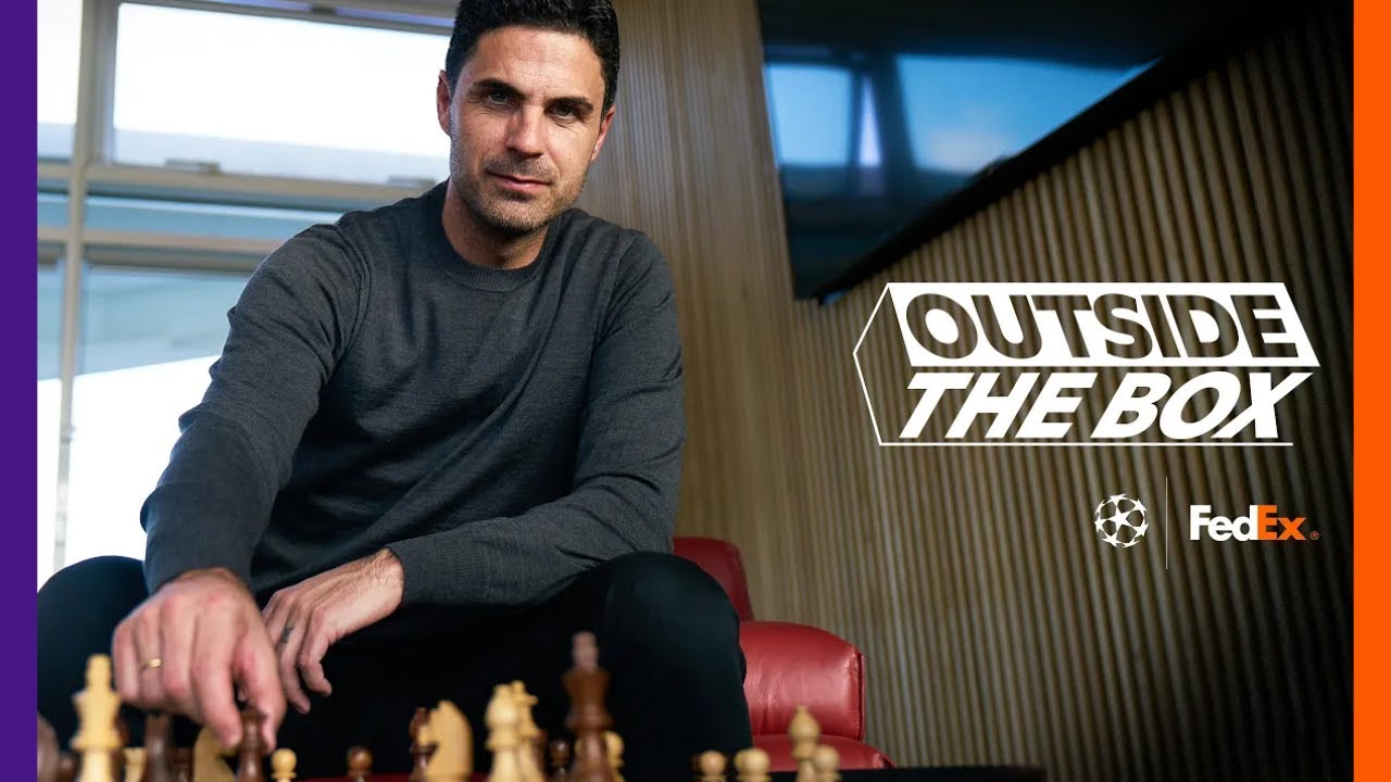 FedEx | UCL - Outside The Box: Thinking outside the box as a manager like Arsenal's Mikel Arteta