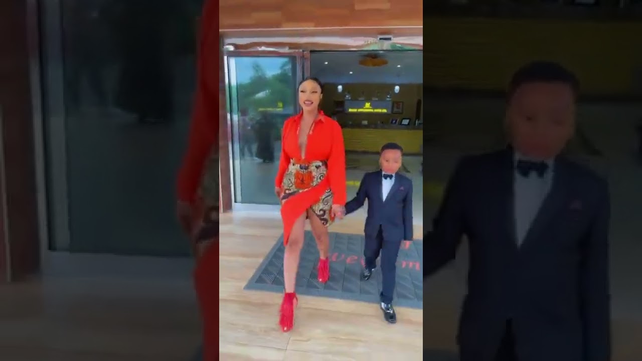 Nollywood Actress Tonto Dike with her son king! 🥰 #shorts #shortvideo #nollywood, #tontodikeh