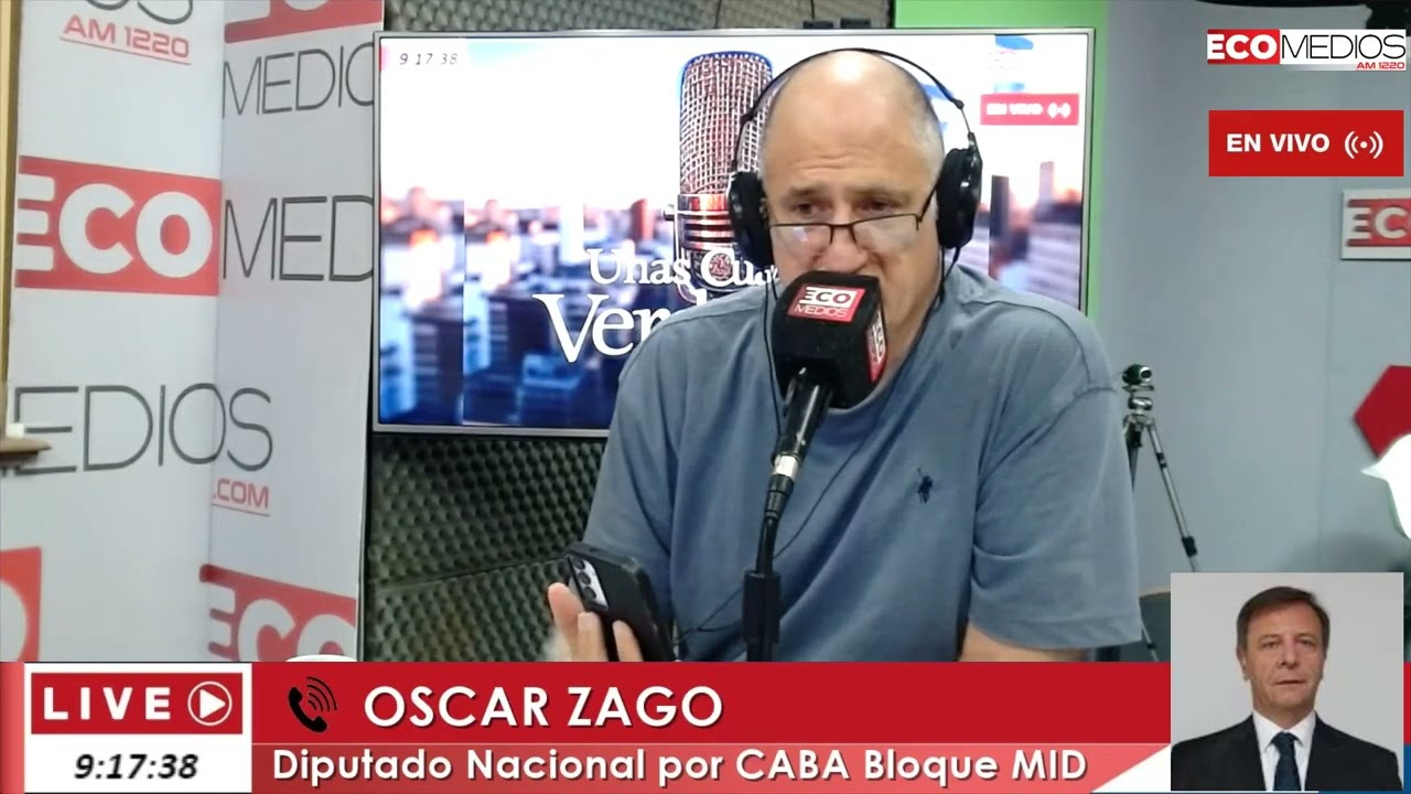 Oscar Zago (Diputado Nacional CABA por Movimiento de Integración y Desarrollo) Unas Cuantas Verdades