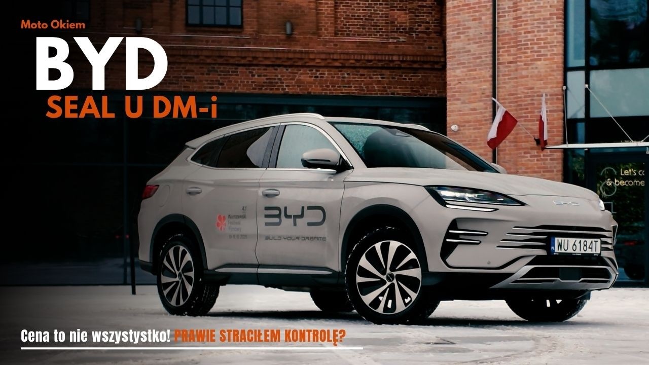 169 900 zł i TAKIE rzeczy?! BYD Seal U DM-i mnie wkurzył&hellip; | Test Moto Okiem