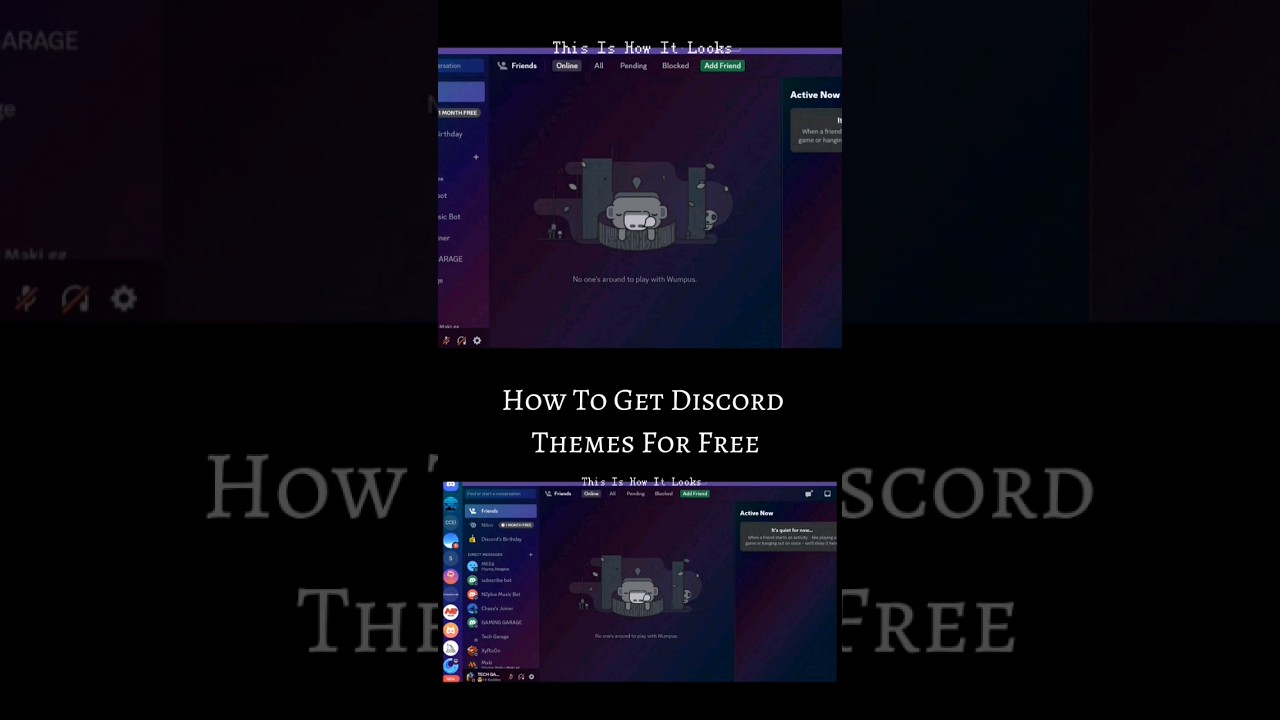 𝗙𝗥𝗘𝗘 Discord Themes! 🎨 Customize Your Discord | Techtitive