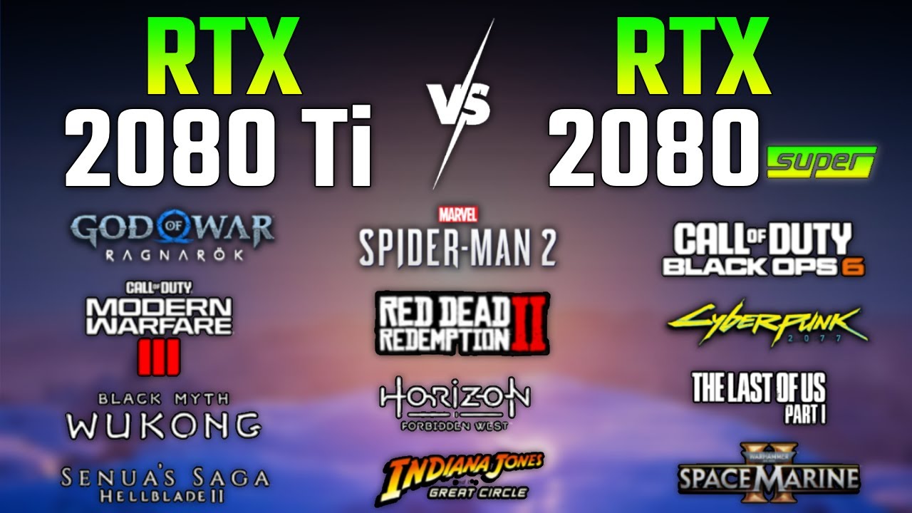 RTX 2080 Ti vs RTX 2080 SUPER in 2025 | Test in 12 Games | 1440p