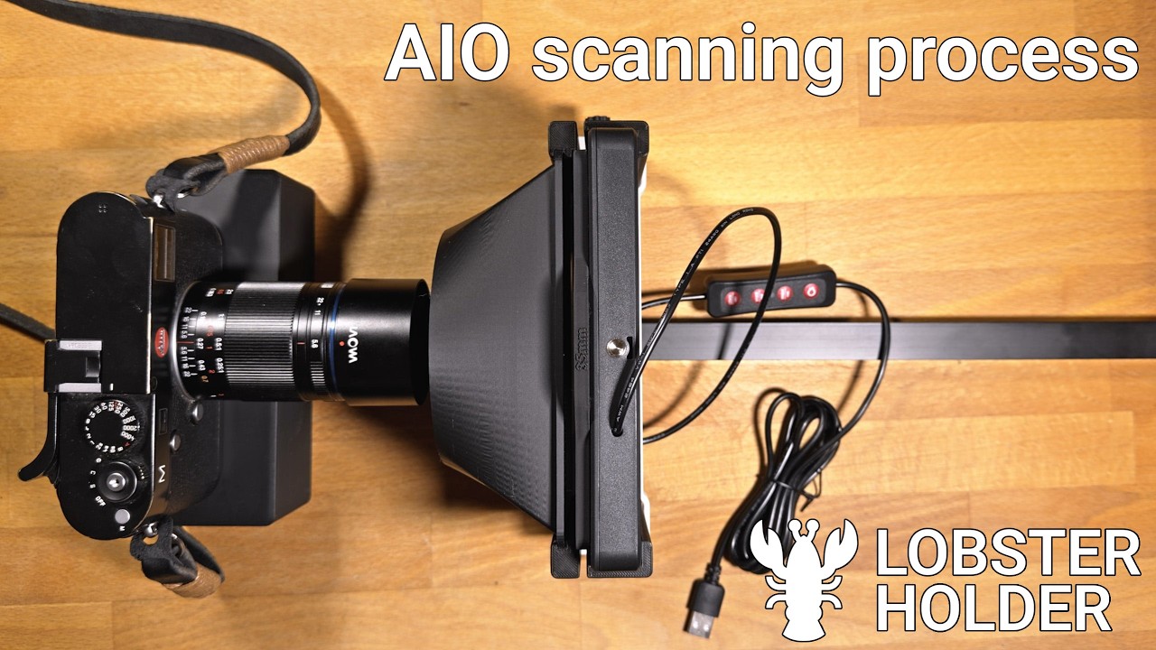 How to Scan Film with the Lobster Holder AIO | From the Table to the Final Images
