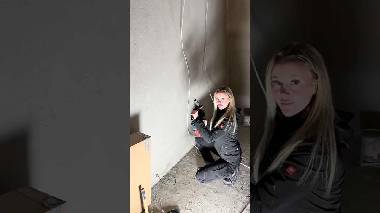 Kabelsalat 🫜👩🏼&zwj;🔧 #handwerk #bau #baustelle #elektro #elektrik