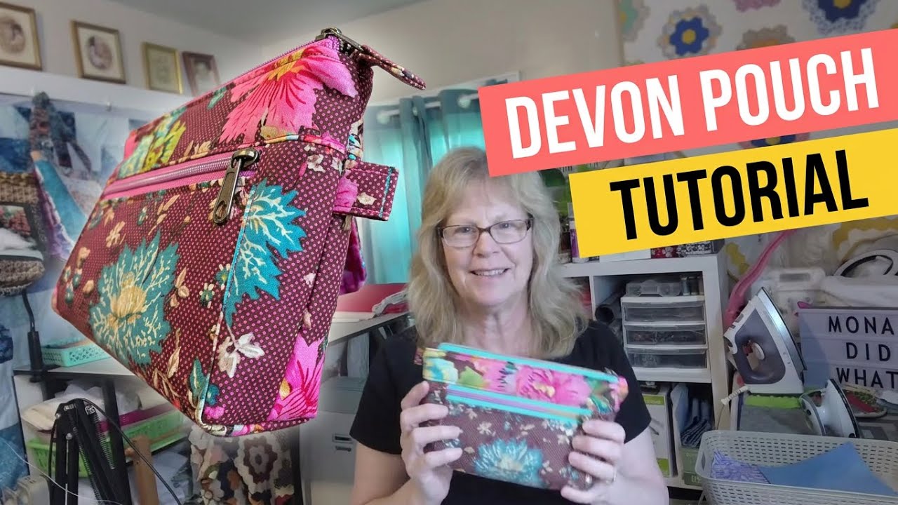 Sewing a Devon Zipper Pouch Pattern is from Sotak