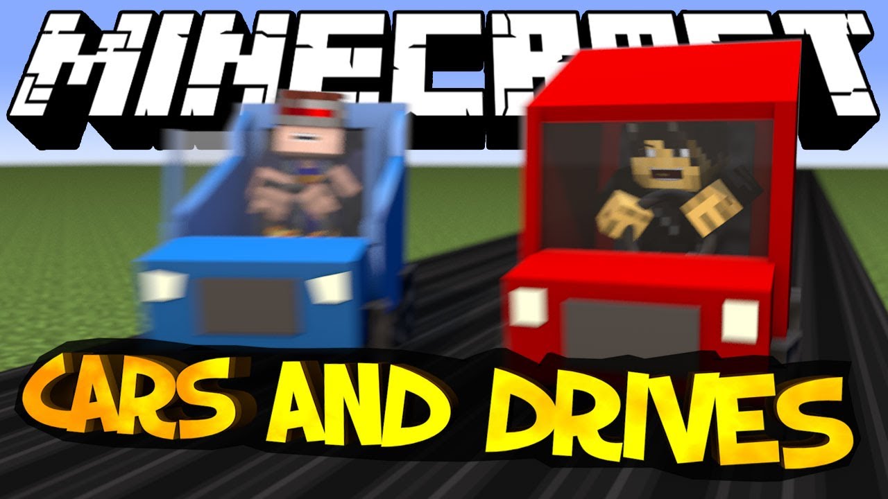 Minecraft Mod Showcase : Cars & Drives Mod