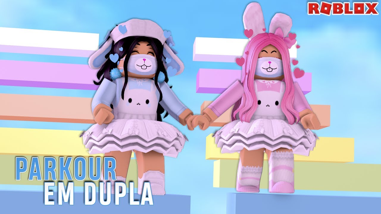 PASSANDO RAIVA NO PARKOUR EM DUPLA NO ROBLOX!!😡😂 (Two Player Obby)