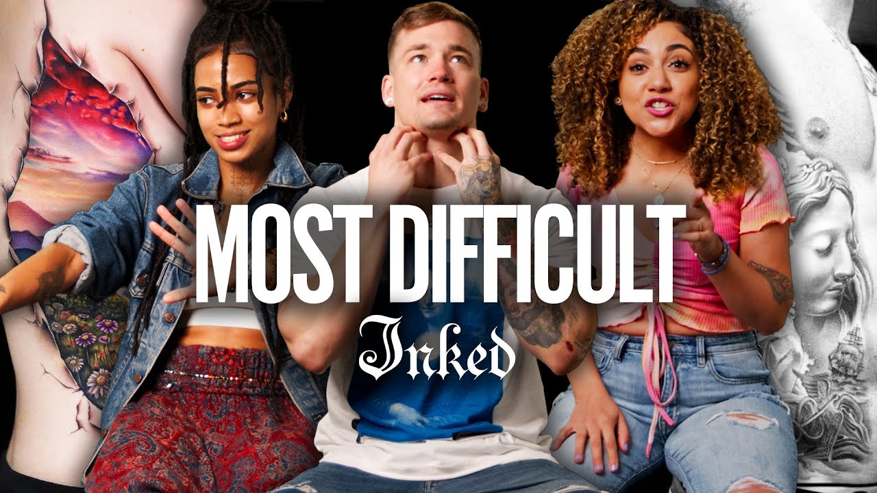 'Where Do I Put My Hands?!' The Most Difficult Body Parts to Tattoo | Tattoo Artists React