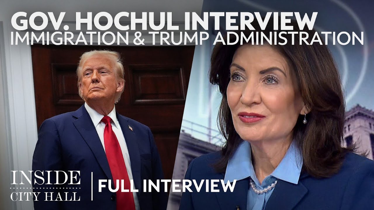Gov. Hochul on immigration in NYC and working with the Trump administration | Full Interview