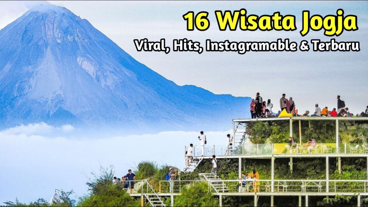 16 TEMPAT WISATA JOGJA TERBARU, tonton video ini! jangan sampai ketinggalan