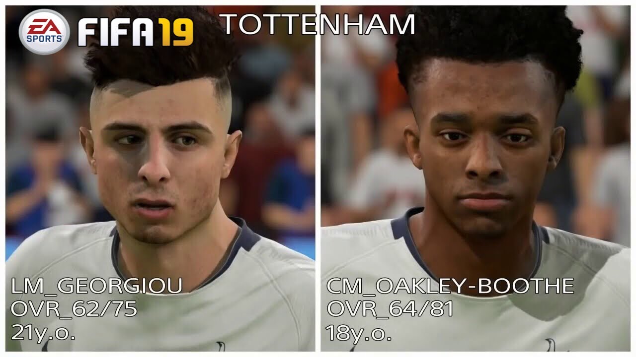 FIFA19 NEW REAL FACE LIST PART 3