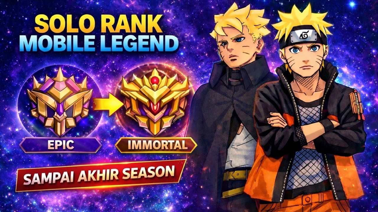 4 - 10000 JAM TERBANG BERMAIN MOBILE LEGEND SAMPAI IMMORTAL!