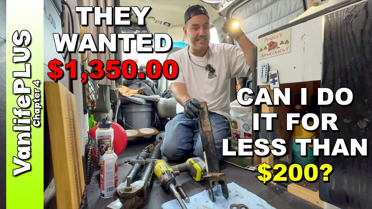 They Wanted $1350 😱  Can I Do It Cheaper? - Vanlife Day in the Life