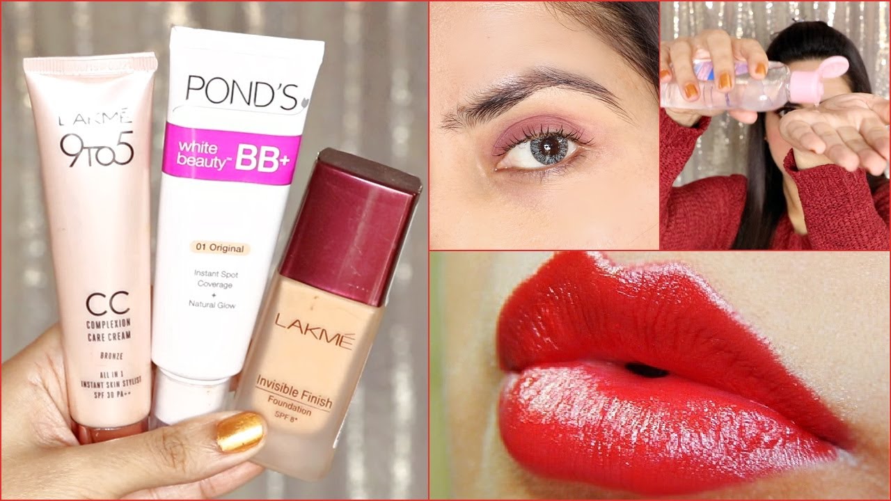 TEENAGERS Life Saving Makeup Hacks | How to do Simple Makeup Look with minimal Products #hacks#Lakme