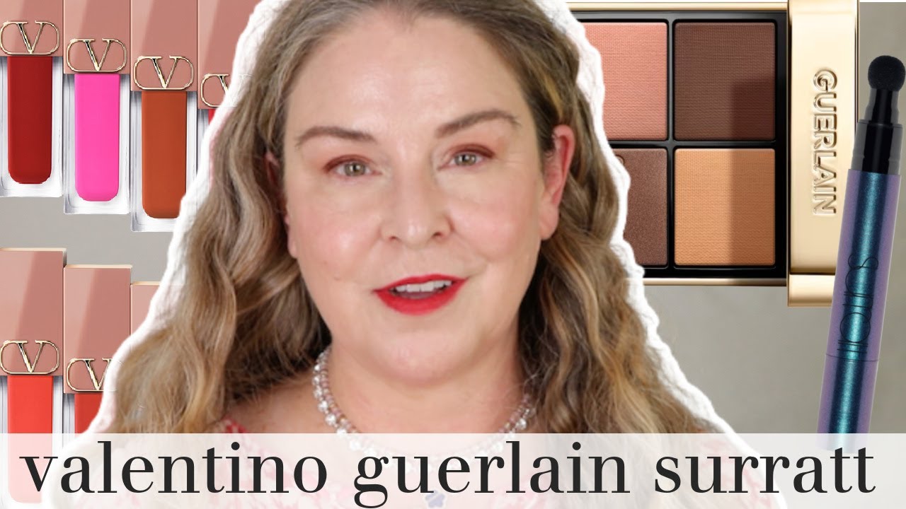 NEW Makeup HAUL Guerlain Wild Nudes / Valentino Liquirosso Lip & Cheek / Surratt Dew Drop Concealer