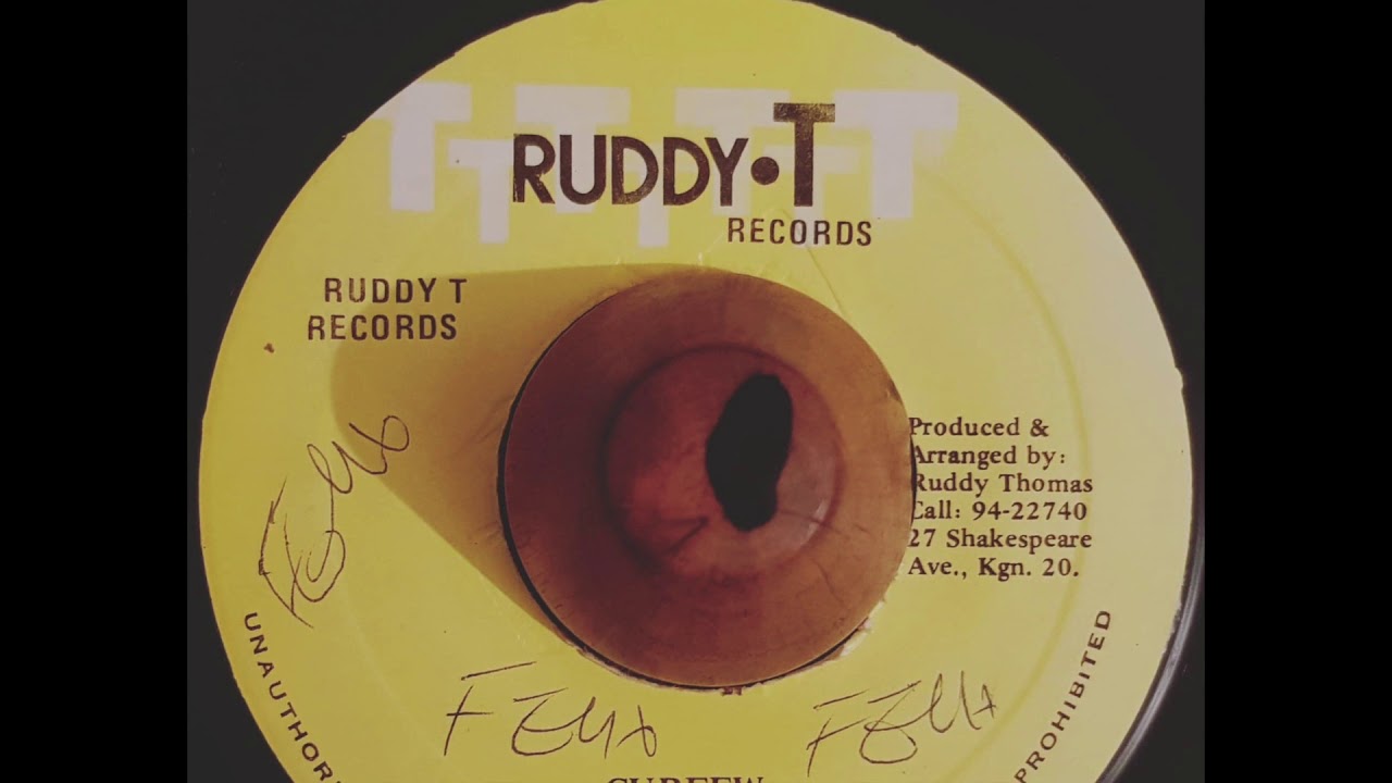 Ruddy Thomas - Curfew (198X Roots Rubadub)