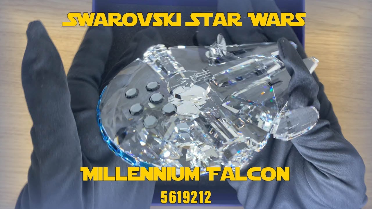 Unboxing The New -  Swarovski Millennium Falcon 5619212