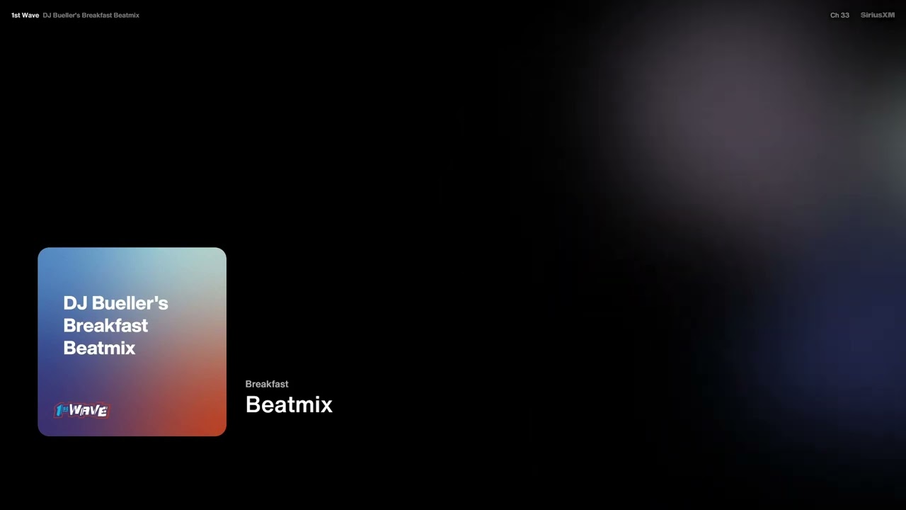 DJ Bueller Breakfest Beatmix 80s 25 Minutes 7/9