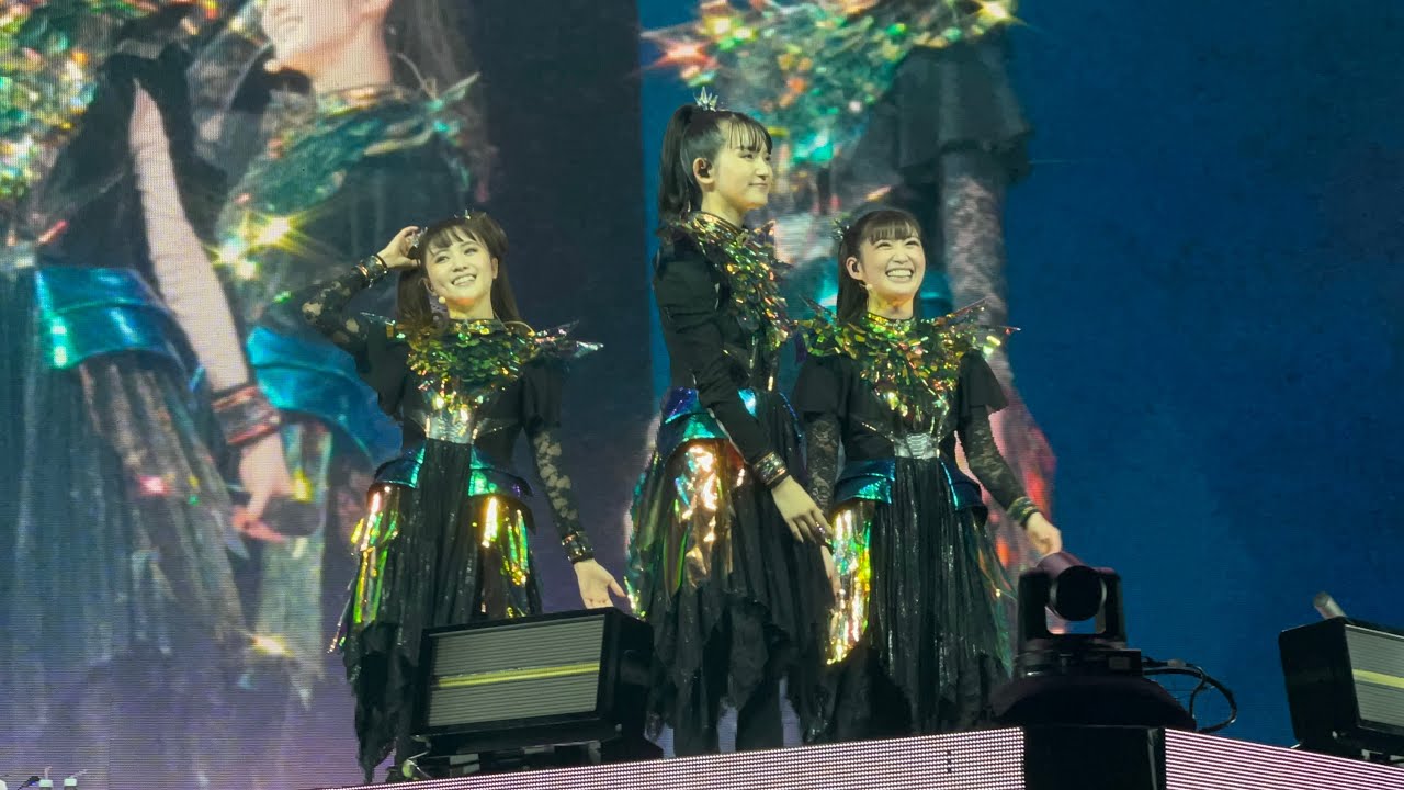 BABYMETAL FULL SHOW Front Row POV LIVE 7/3/25 Michigan Lottery Amphitheater In Sterling Heights, MI