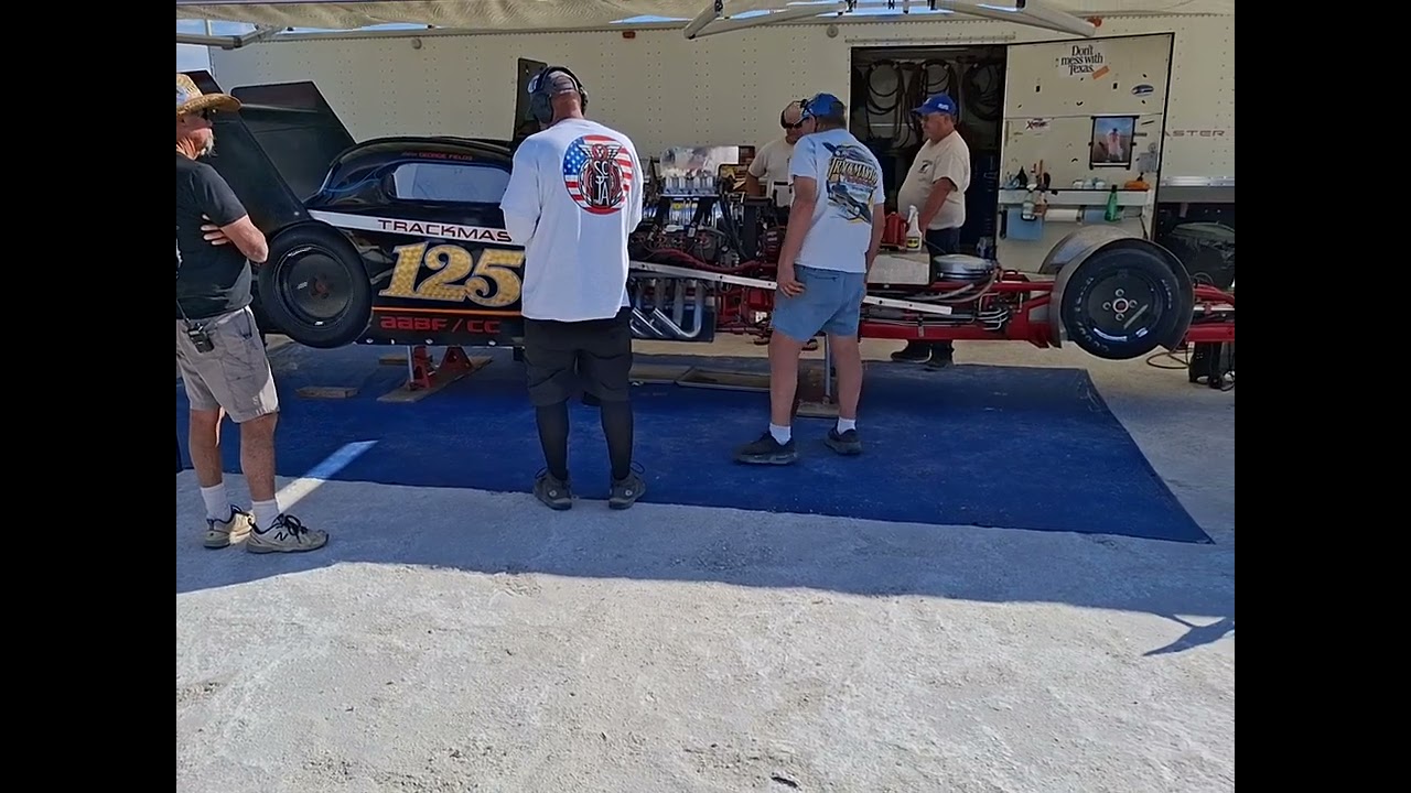 Speedweek 2025 test engine's