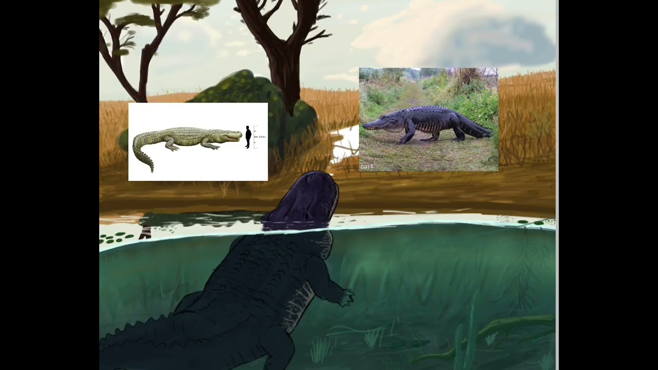 Purusaurus and Ave del terror paleoarte