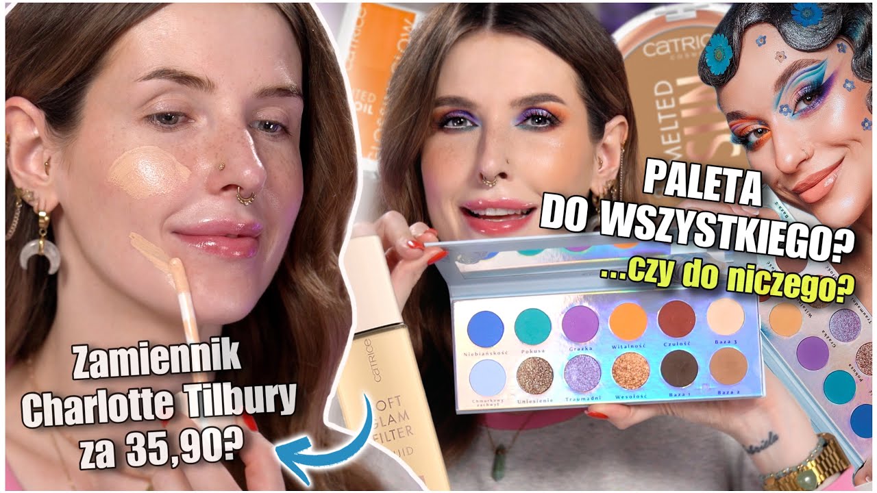 Tani Bronzer jak Chanel, Baza jak Charlotte Tilbury- czyli drogeryjne nowości i TAKA PALETA za 119zł