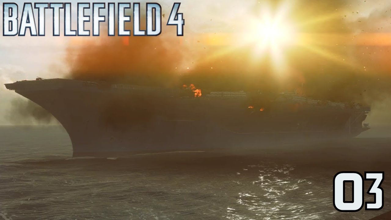 BattleField 4 1080p WalkThrough #3 - تختيم باتل فيلد 4 #3 - السفينة الأم