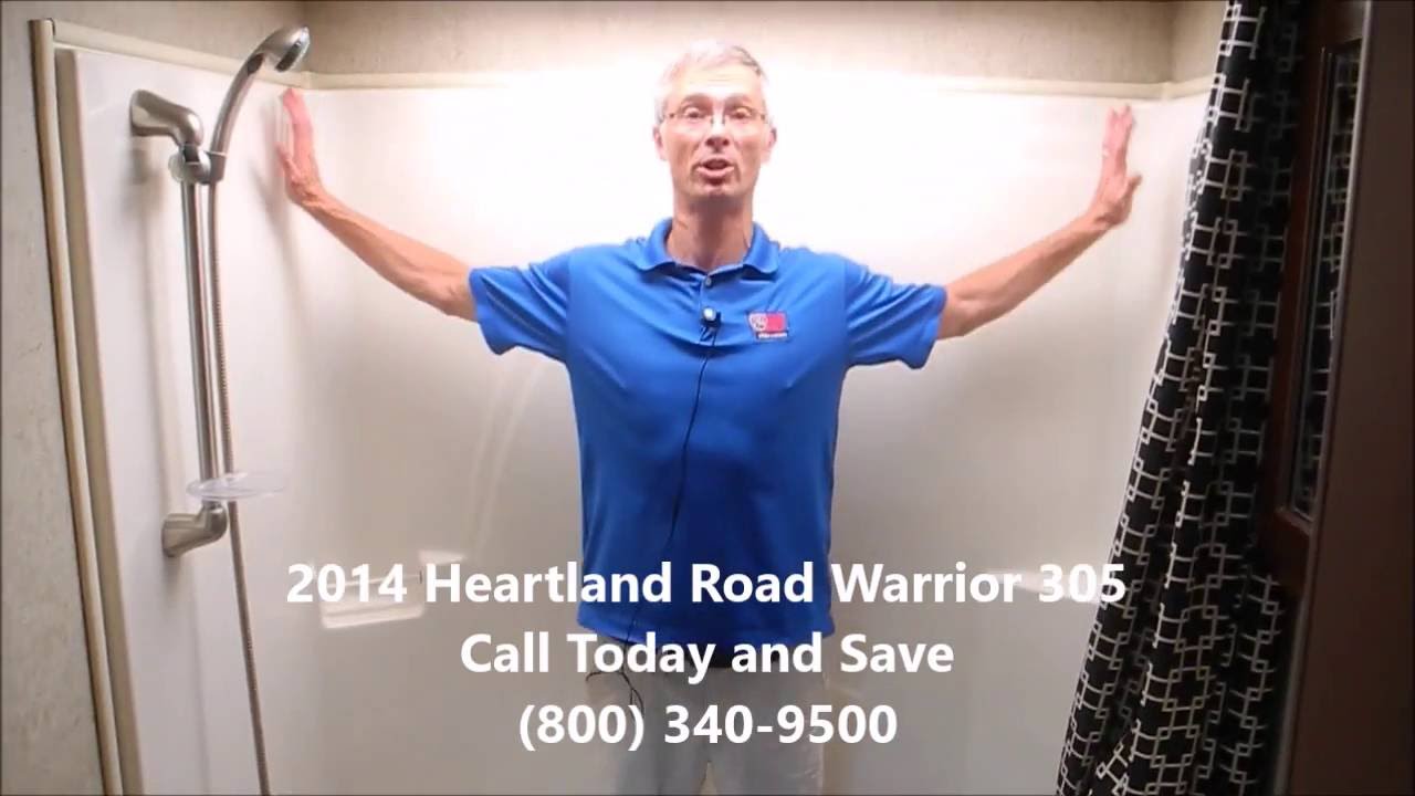 *SOLD* i94rv com 2014 Heartland Road Warrior 305 Toy Hauler with Generator i94rv.com