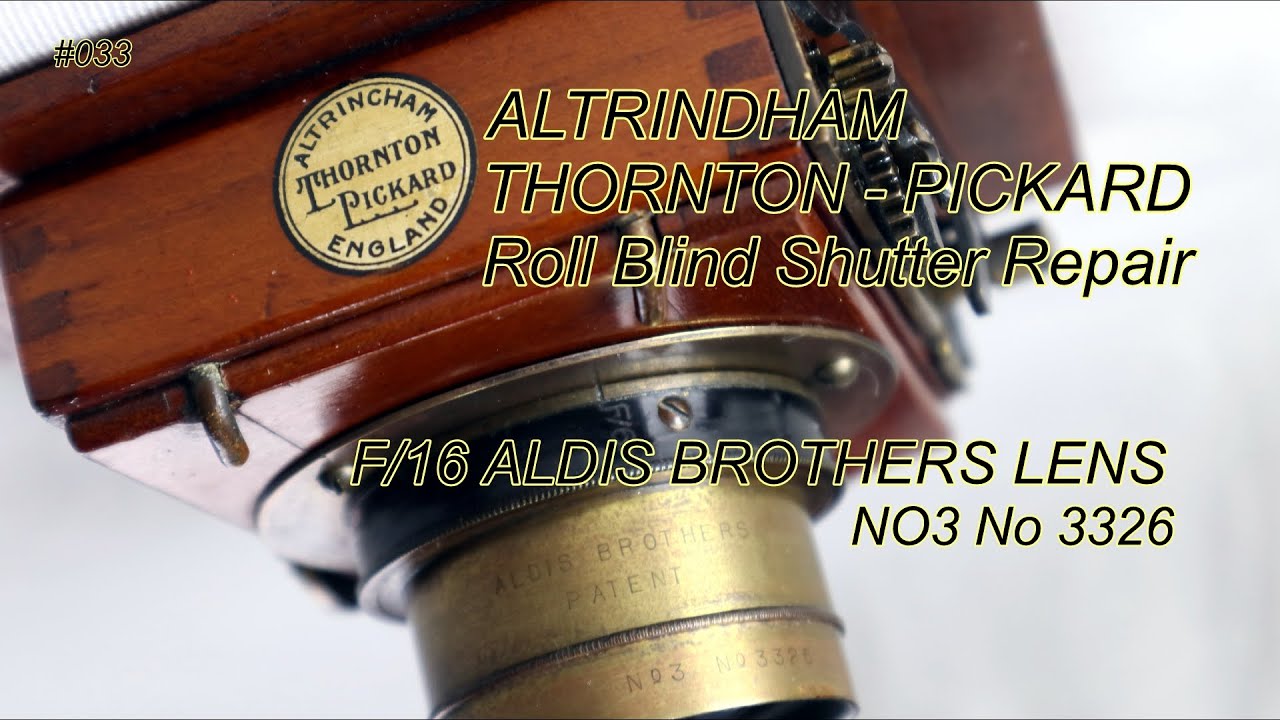 1890's Roll Blind Shutter Repair