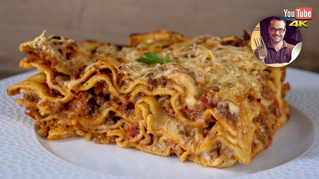 Recette de Lasagne Maison à la viande hachée | BOLOGNAISE ET BECHAMEL