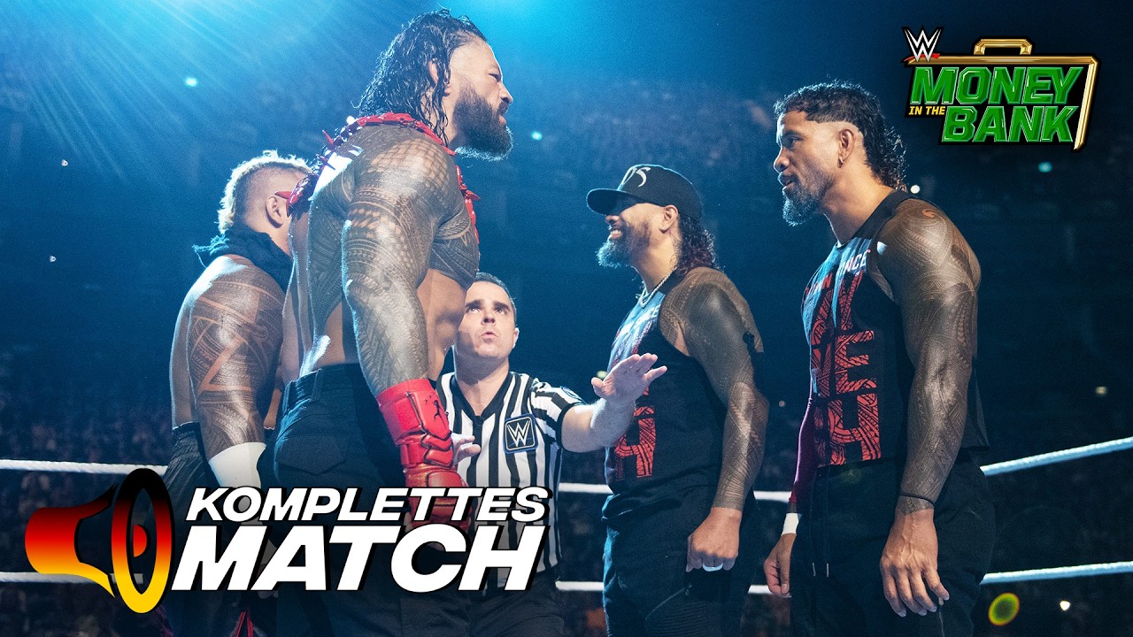 FULL MATCH: Roman Reigns & Solo Sikoa vs. The Usos: Money in the Bank 2023