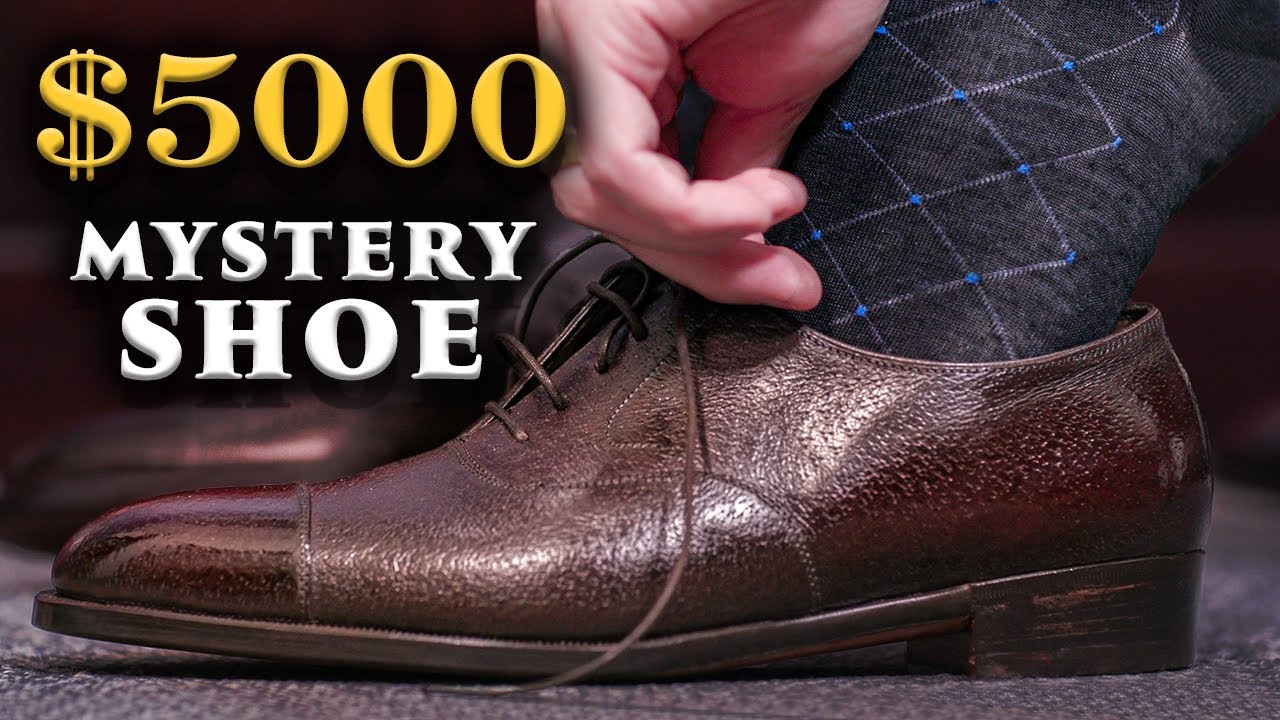 Unboxing $5000 Mystery Shoes from Dominic Casey + Shoe Shine