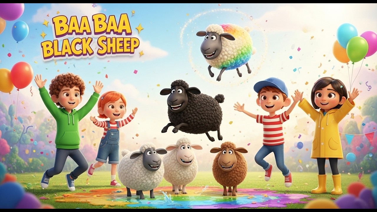 Baa Baa Black Sheep 🐑 | Part 2 | Nursery Rhymes for Kids | LaloNilo Kids