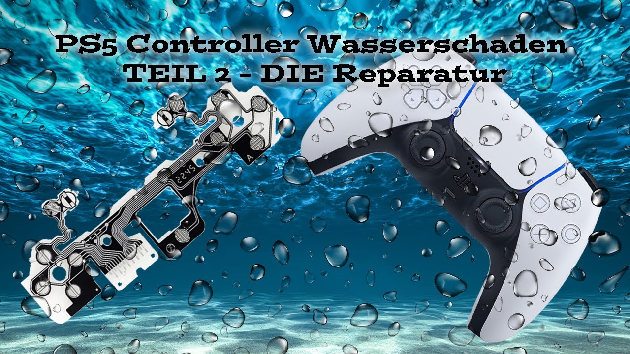 PS5 Controller Wasserschaden Teil 2 - Die Reparatur