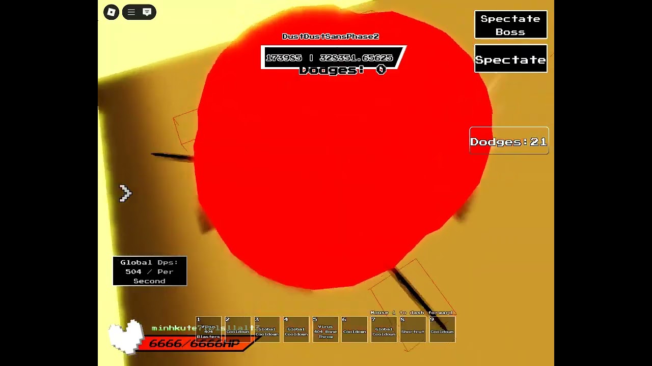 Undertale : Advanced Soul Ops Boss Rush -- ENDLESS 81 - 96 --