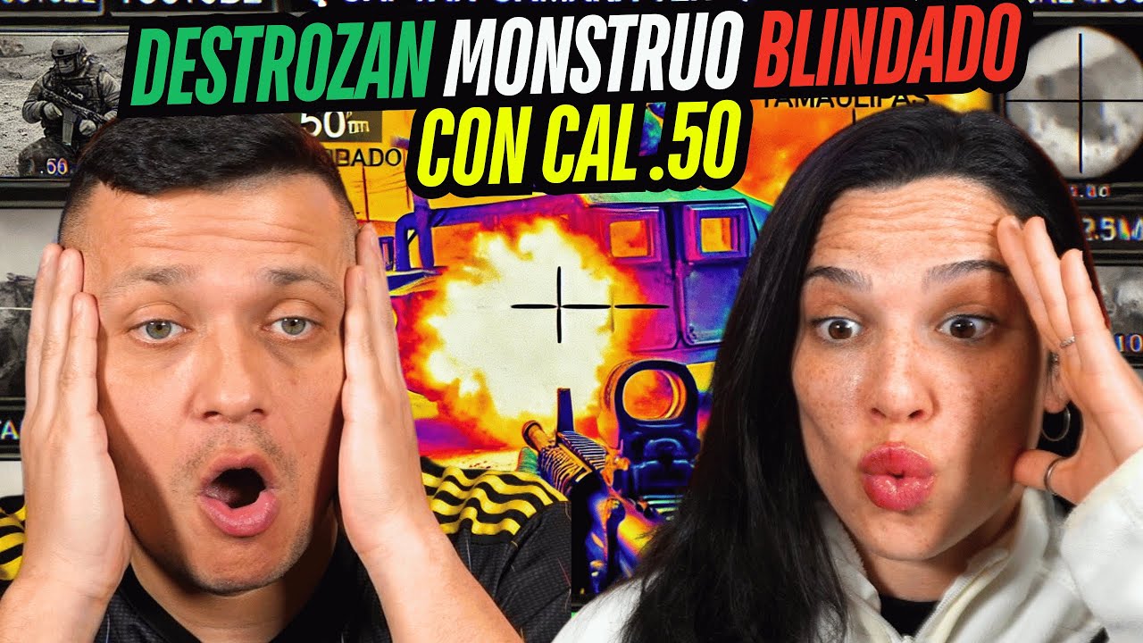 NI TANQUE NI NADA 💣 Militares ESPAÑOLES reaccionan a la CAL .50 VS MONSTRUO BLINDADO