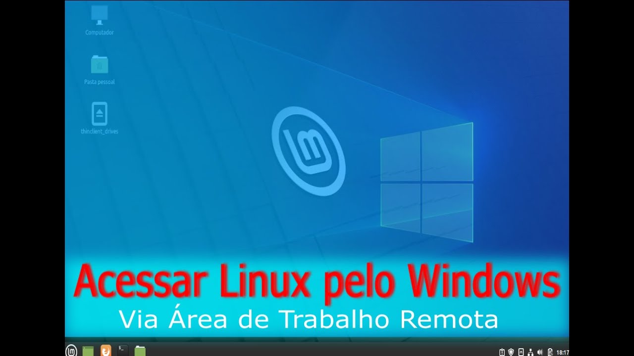 Como acessar o Linux pelo Windows usando Área de Trabalho Remota e XRDP