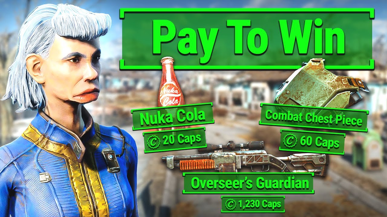Fallout 4 But Everything is Pay-To-Loot...
