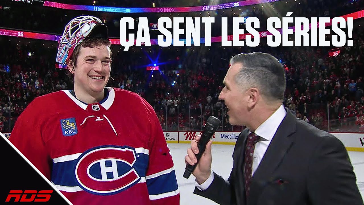 Entrevue avec la première étoile du match - SAMUEL MONTEMBEAULT!