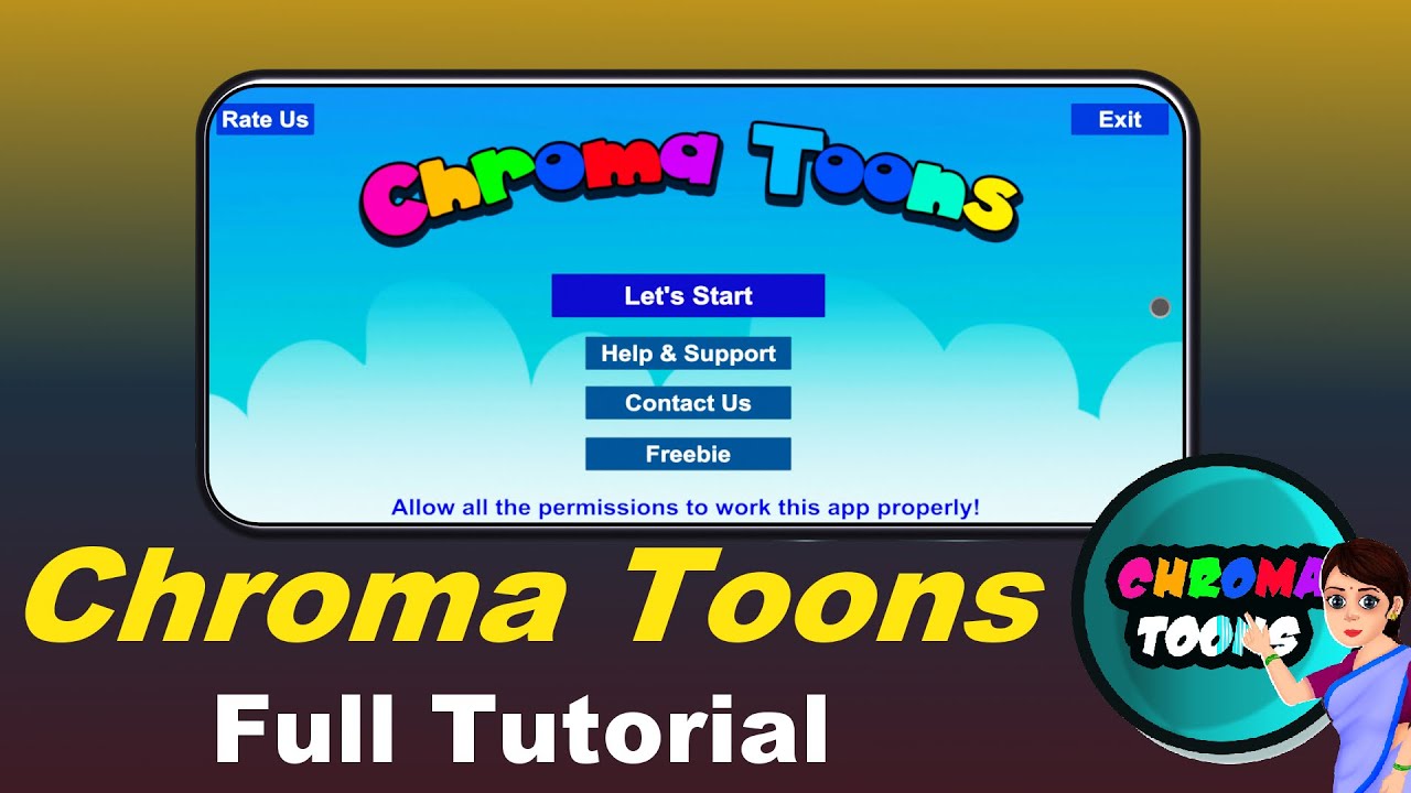 New update | Full guide Chroma Toons  version 3 | Make Cartoon animation in mobile