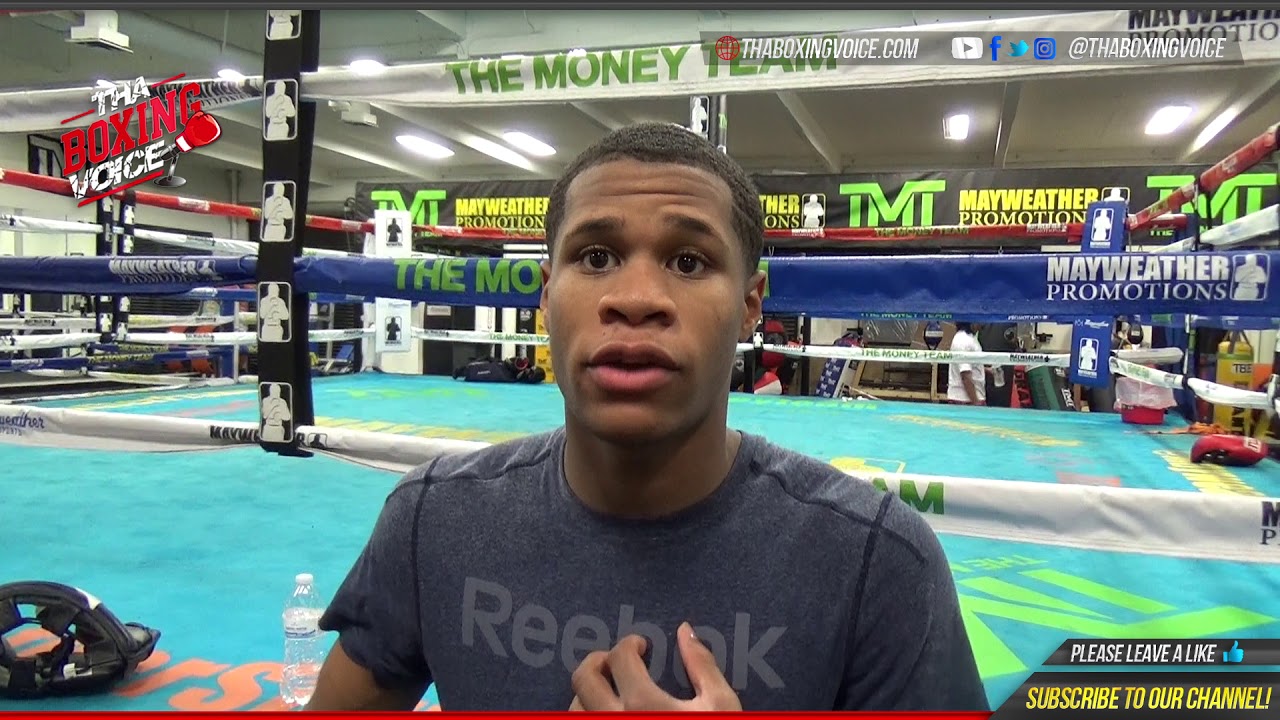 DEVIN HANEY on TANK DAVIS: 