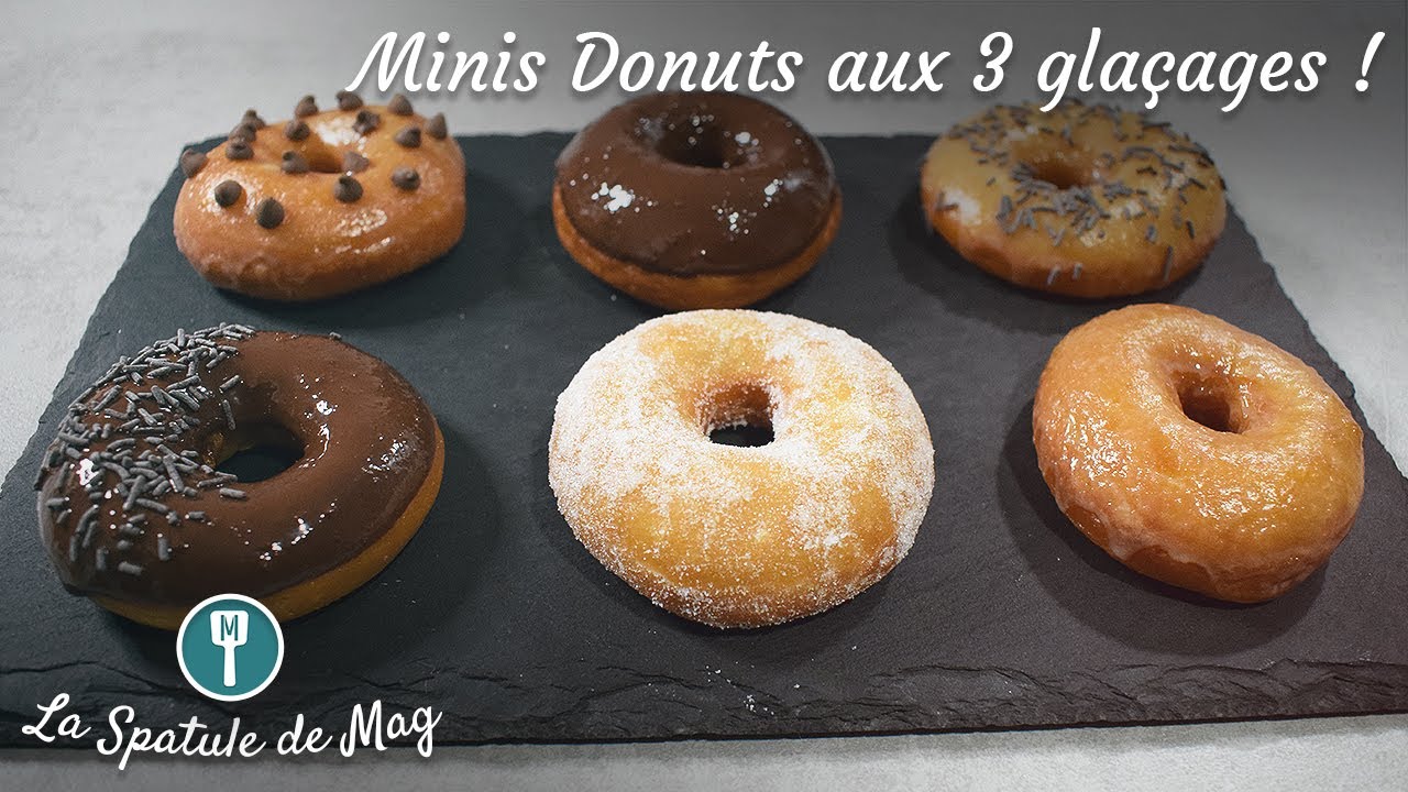 Recette de DONUTS Américains aux 3 glaçages !