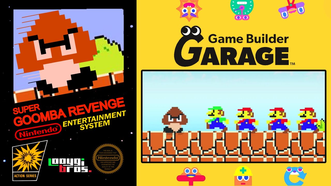 SMB World 1-1 But You Play as a Goomba and Enemies are Marios! - Game Builder Garage