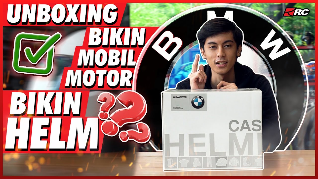 UNBOXING BMW HELMET SYSTEM 6 EVO MODULAR ❗️❗️ INI DIA JADINYA KALAU BMW BIKIN HELM JUGA 🔥