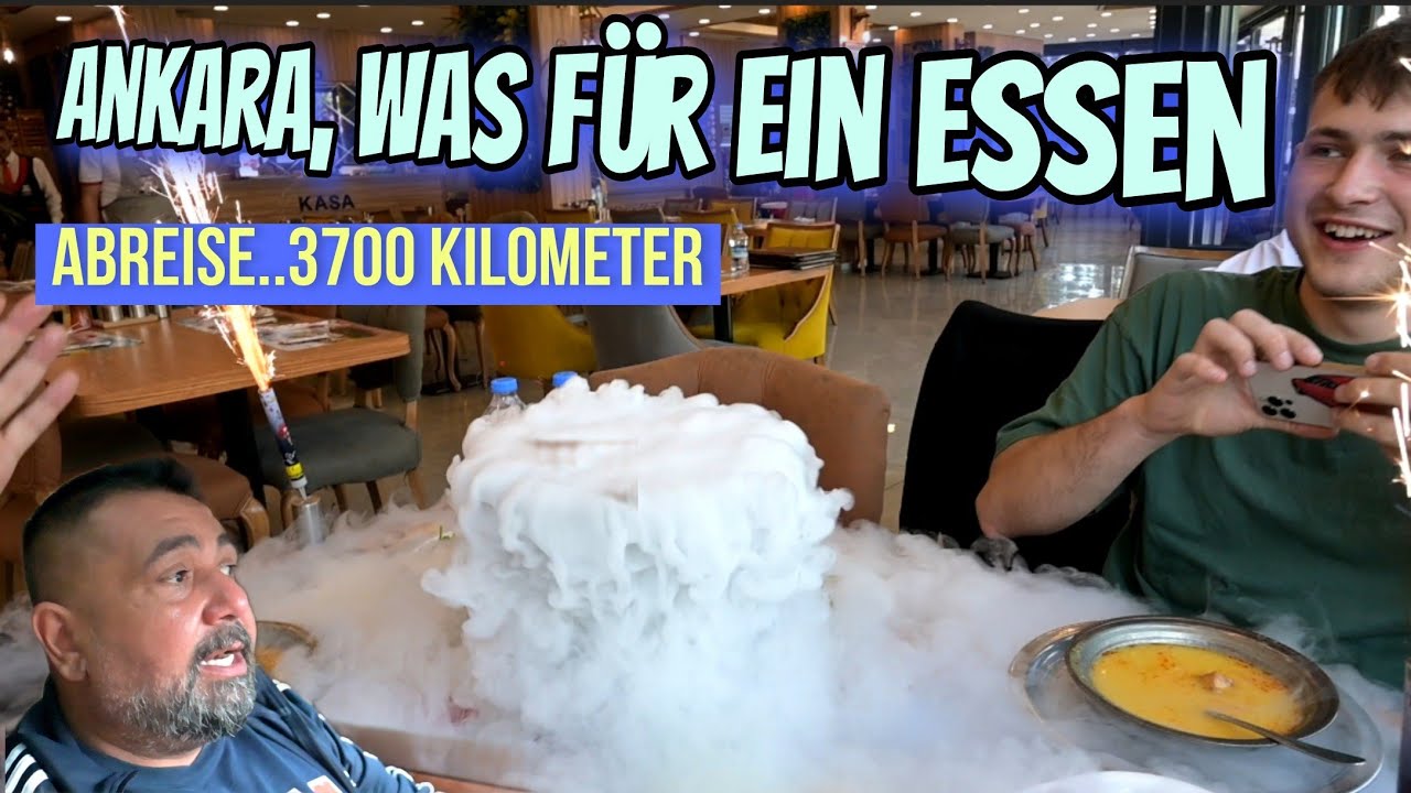 Von Mersin nach Ankara..und Istanbul. Essen mit Show..Ab nach Deutschland Sila Yolu