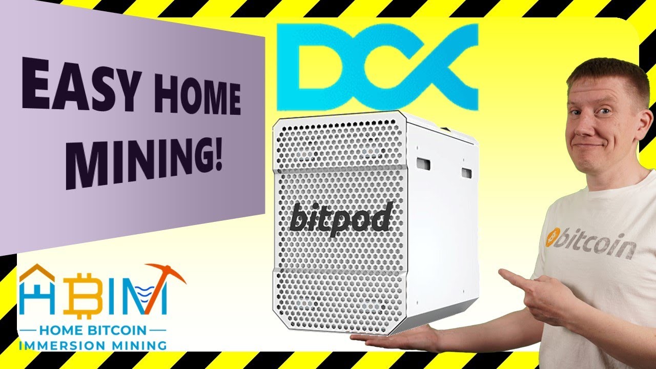EP22: I got a DCX Bitpod home bitcoin mining system!